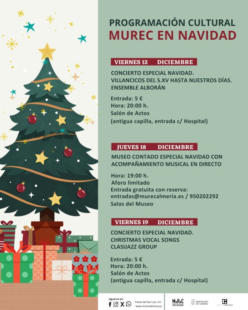 programación Navidad MuReC