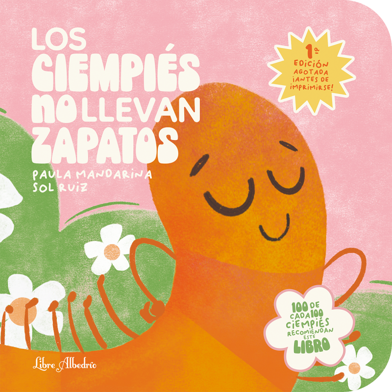 Portada Los ciempiés no llevan zapatos
